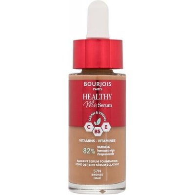 Bourjois Paris Healthy Mix Clean & Vegan Serum 57N Bronze Halé 30 ml – Hledejceny.cz