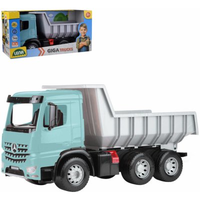 Lena GIGA TRUCKS sklápěč Arocs tyrkys – Zboží Dáma