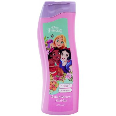 Disney Princess 2v1 sprchový gel a pěna do koupele 400 ml