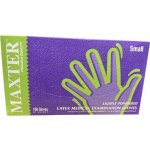 MAXTER GLOVE MANUFACTURING latexové U-R pudr. 100ks – Zboží Dáma