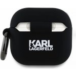 Karl Lagerfeld 3D Logo NFT Choupette Head Silikonové Pouzdro pro AirPods 4 KLA4RUNCHK – Zboží Živě
