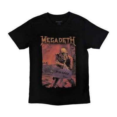 Megadeth Unisex T-shirt Peace Sells Album Cover back Print – Hledejceny.cz