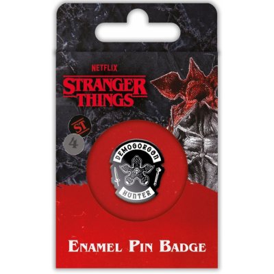 Pyramid International odznak Stranger Things Demogorgon Hunter – Zboží Dáma