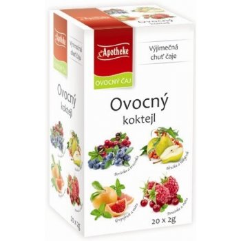 Apotheke Ovocný koktejl 4v1 20 x 2 g