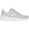 Dámské fitness boty ! ! Skechers Dual Tone Engineered Mesh Lace-Up W Runners Womens Lt.gray/Pink