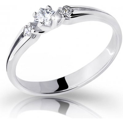 Cutie Diamonds Elegantní zásnubní z bílého zlata s diamanty DZ6866 2105 00 X 2 – Zbozi.Blesk.cz