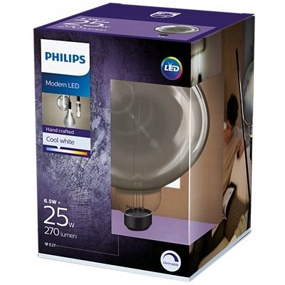 Philips Žárovka 6,5 W E27 bílá studená stmívatelná