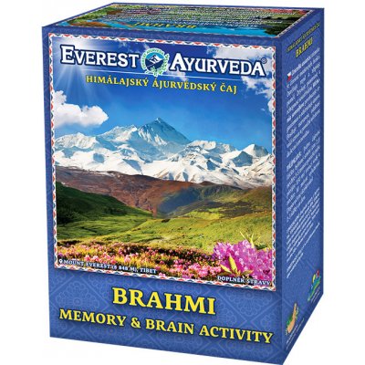 Everest Ayurveda BRAHMI himalájský bylinný čaj podporující mozkovou činnost a paměť 100 g – Zboží Mobilmania