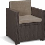 Keter Křeslo Monaco (hnědá) – Hledejceny.cz