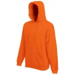 Fruit of the Loom mikina s kapucí Classic hooded Sweat orange – Zboží Dáma