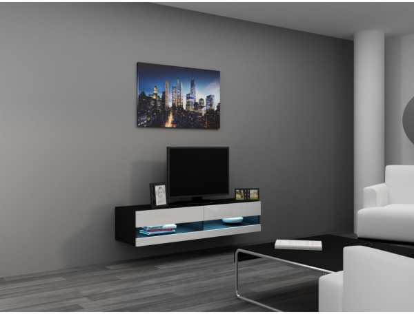 Cama VIGO NEW 11 černá bílá lesk