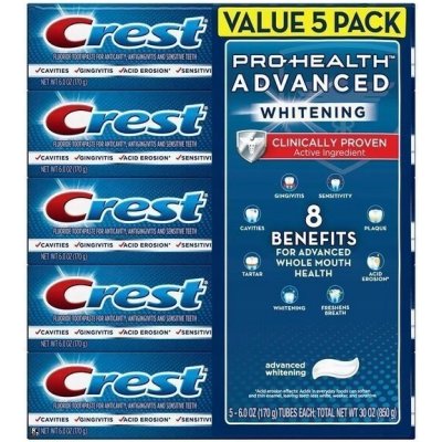 5x Crest Pro-Health Advanced Whitening 164 g – Hledejceny.cz