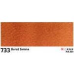 Rosa akvarelová barva 2,5ml 733 burnt sienna – Zboží Dáma
