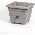 Nohel garden květináč samozavlažovací BERGAMOT plastový 40x40x32 cm – Zboží Mobilmania