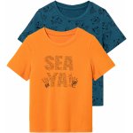lupilu Chlapecké triko 2 kusy oranžová/petrolejová – Zboží Mobilmania