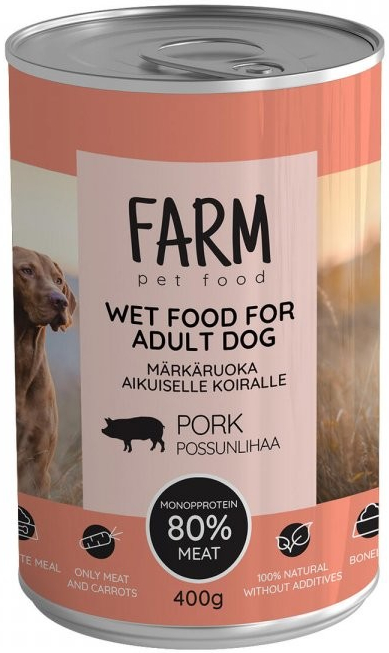 Farm Pet Food vepřová 400 g