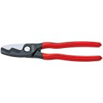 KNIPEX Nůžky kabelové 200 mm s dvojitým břitem, knipex 9511200 – Zboží Dáma