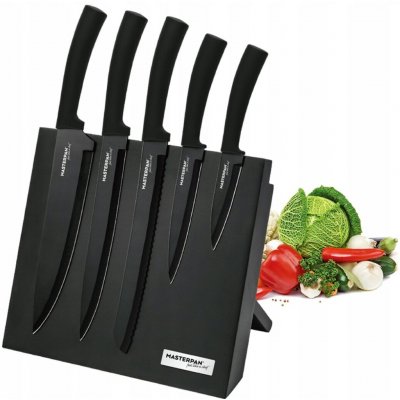 Sada nožů v krabici Masterpan Nože ve stojanu 5 ks – Zboží Dáma