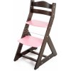 Dětský stoleček s židličkou Hajdalánek rostoucí židle Maja wenge růžová