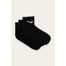 Nike ponožky Everyday LTWT Ankle 3-Pair Black Černá