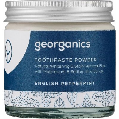 georganics Natural Toothpowder English Peppermint 60 ml