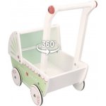 PADU Dřevěný Adam Toys mátovo/bílý – Zboží Dáma