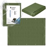 Springros Krycí plachta s oky 4x7 m 120g PE zelená PROTECT GA2129-XG – Zboží Dáma