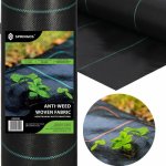 Springos agrotextilie 1,1 x 10 m extra pevná AG0040 černá – Hledejceny.cz
