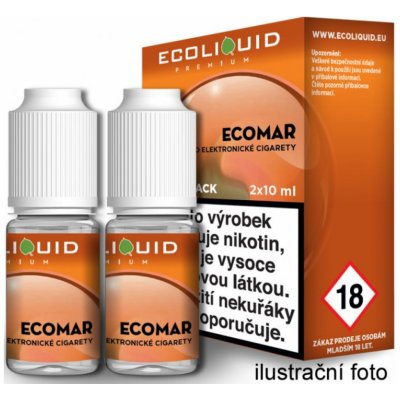 Ecoliquid Premium 2Pack ECOMAR 2 x 10 ml 18 mg – Zbozi.Blesk.cz