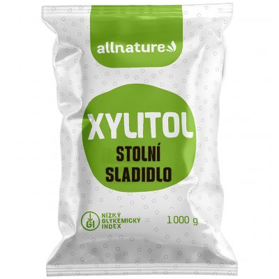 Allnature Xylitol březový cukr 1000 g – Zboží Mobilmania