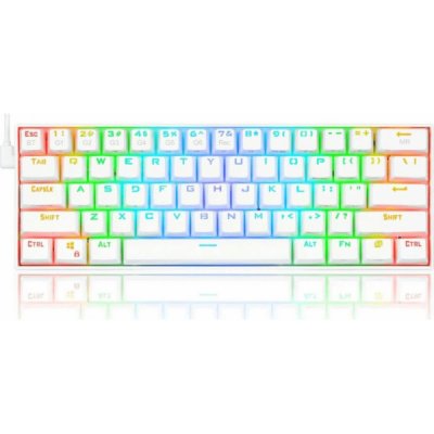 Redragon Draconic White K530W RGB – Zboží Mobilmania