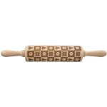 Váleček dřevo Dekor d. 20/38 cm Vánoce – Hledejceny.cz