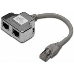 ROZDVOJKA UTP RJ45, 2xF-1xM 2 porty - smd2