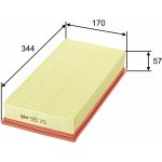Vzduchový filtr VALEO 585242 – Hledejceny.cz