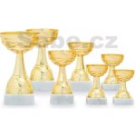 Pohár EKONOM výška 11 cm zlatý – Sleviste.cz