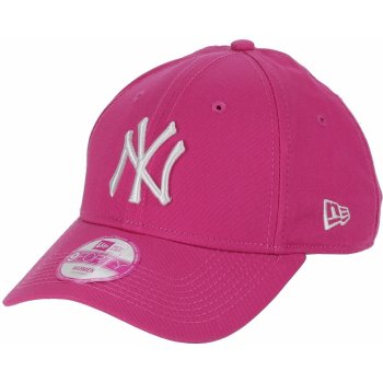 New Era Fashion Essential New York Yankees Pink/White 9FORTY Strapback růžová / bílá / růžová