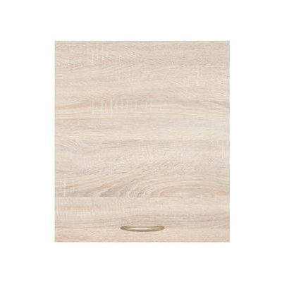 BRW Kuchyňská skříňka Junona Line G1D/50/57-LP dvířka Dub sonoma/korpus wenge 50 cm x 57,3 cm x 30,5 cm – Zboží Mobilmania