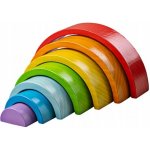 Bigjigs Baby dřevěná skládací duha velká – Hledejceny.cz