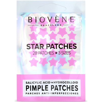 Biovène Náplast na nedokonalosti Pink Star Patches 28 ks – Hledejceny.cz
