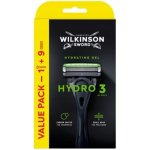 Wilkinson Sword Hydro 3 + 9 ks hlavic – Zboží Mobilmania