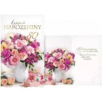 Přání MFP k narozeninám 80 M11-515 H s textem – Zboží Dáma