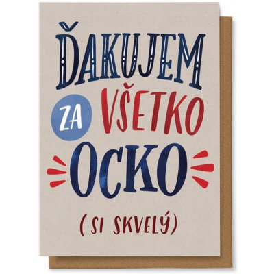 Chaukiss Ďakujem za všetko ocko (si skvelý) – Hledejceny.cz