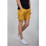 Alpha Industries kalhoty krátké Crew short Patch béžové – Sleviste.cz