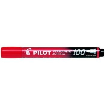 Pilot 100 permanent červený