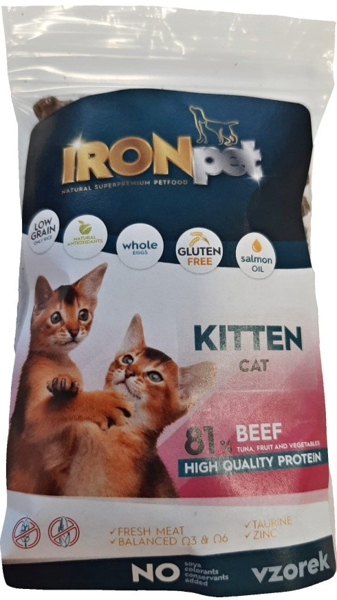 IRONpet Kitten Beef 70 g