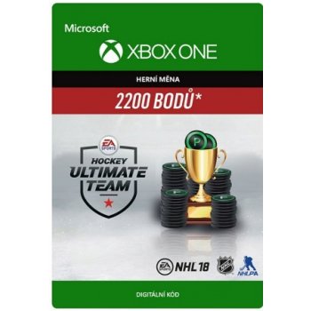 NHL 18 Ultimate Team - 2200 NHL Points Pack