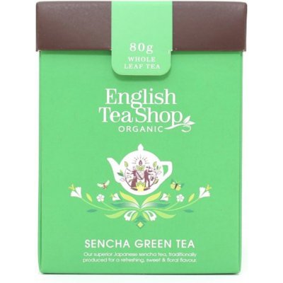 English Tea Shop Bio Zelený čaj Sencha sypaný 80 g – Zbozi.Blesk.cz