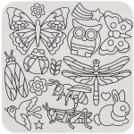 Teddies Kreativní sada kouzlení s fóliovými obrázky třpytivé zvířata v sáčku 22x27cm – Hledejceny.cz