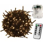 VOLTRONIC Vánoční řetěz 20 m 200 LED teple bílý ovladač – Hledejceny.cz