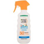 Garnier Ambre Solaire Kids Sensitive SPF50+ opalovací mléko spray 300 ml – Zboží Dáma